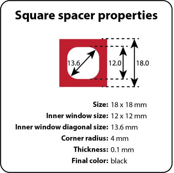 AD-SEAL - SQ18, ID12, Thick 100 | RED - Image 3
