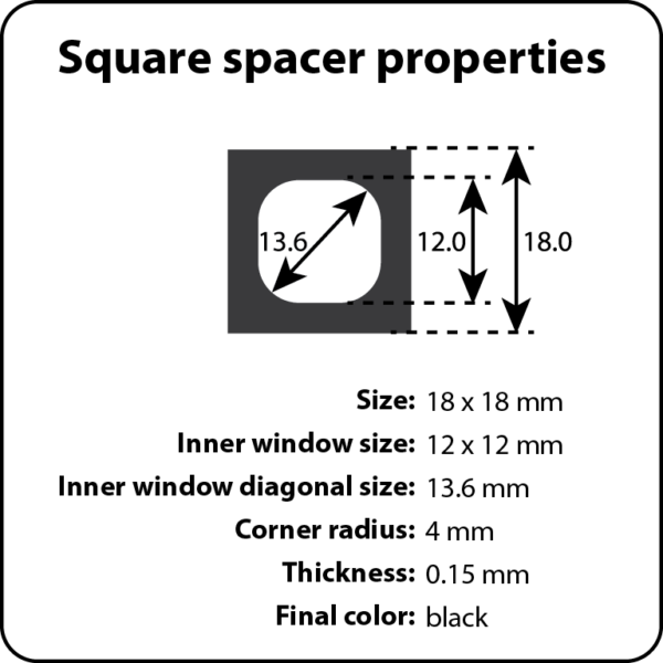 AD-SEAL - SQ18, ID12, Thick 150 | BLACK - Image 3