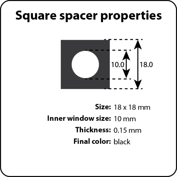 AD-SEAL – SQ18, ID10, Thick 150 | BLACK - Obrázek 3
